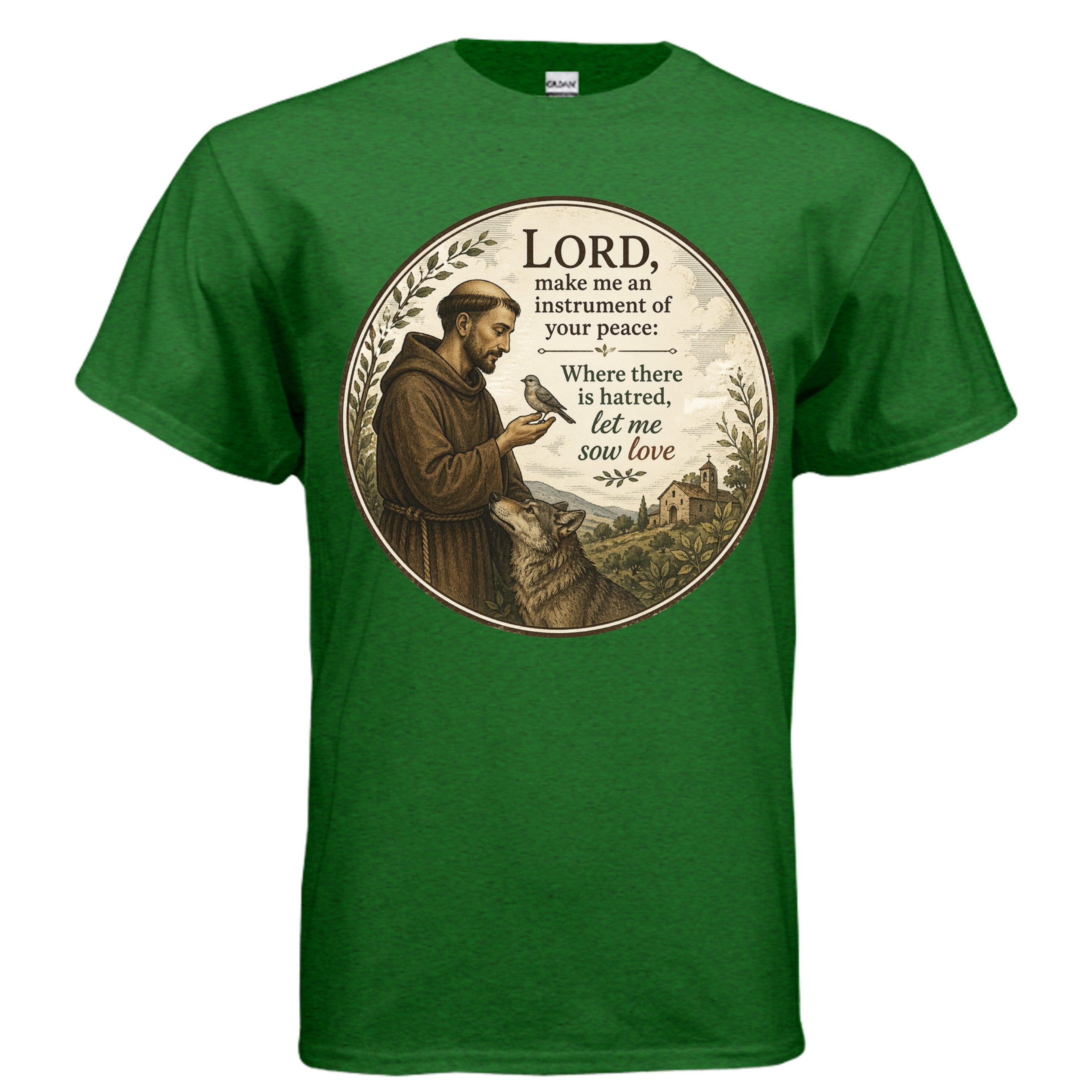 ANTIQUE IRISH GREEN - G500 - FRONT